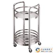 Stainless Steel Drinking Cart