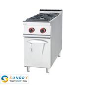 Stainless Steel Gas Range With 2-Burner
