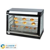 Curved Glass Warming Showcase