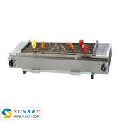 Electric smokeless barbecue oven