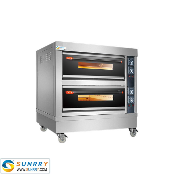 Electric Deck Oven With Glass Door