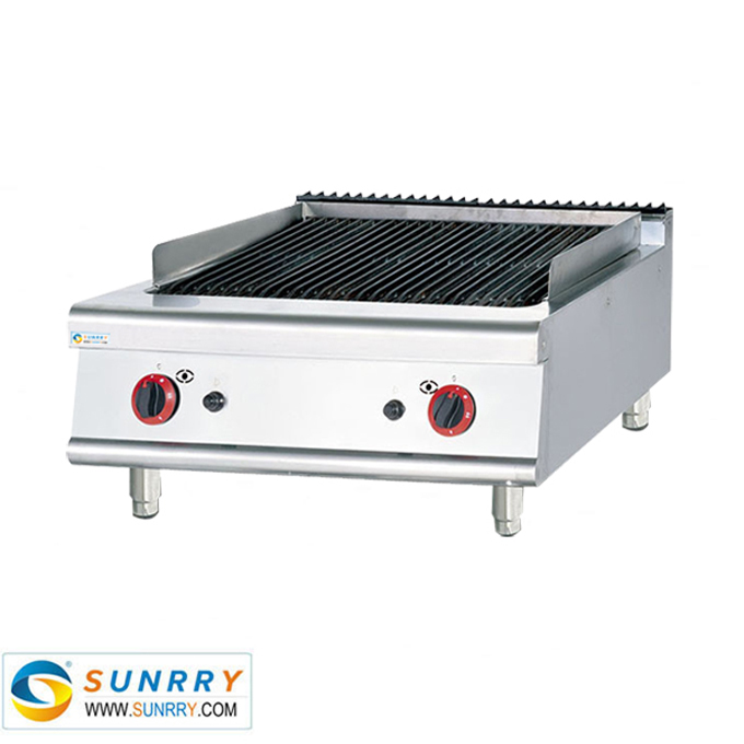 Counter Top Gas Lava Rock Grill