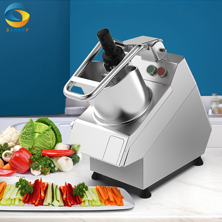 750W Small Electric Vegetables Cutting Machine Multifunctional Commercial Vegetable Cutter Machine