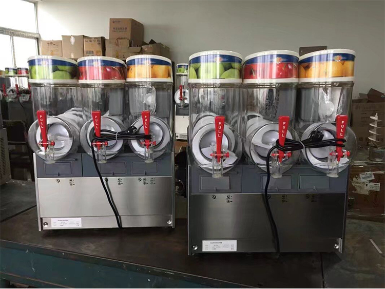 Commercial 3 Tanks Slush Machine Industrial Frozen Drink Machine