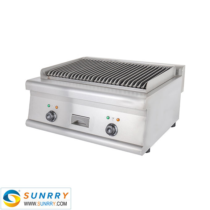 Stainless Steel Gas Lava Rock Grill: Top Restaurant Kitchen Equipment