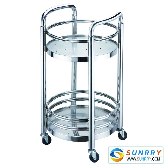 Stainless Steel Drinking Cart