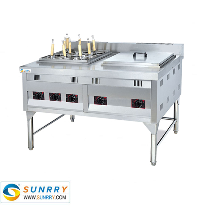 Gas Convection Pasta Cooker and Bain Marie