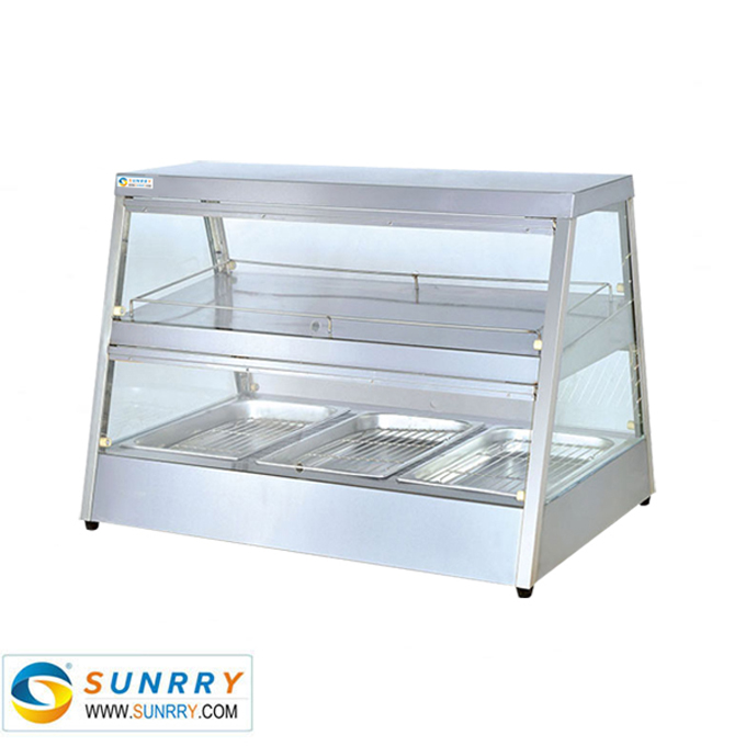 SY-WD1CJ, small heated food warmer display counter